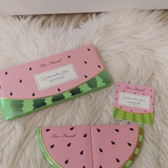 🍉FIRM! NWT TOO FACED WATERMELON SLICE EYESHADOW PALETTE - Picture 6 of 16